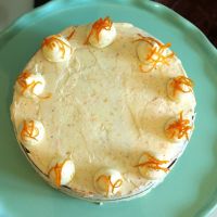 Schoko-Orangen Torte mit Mascarpone Creme